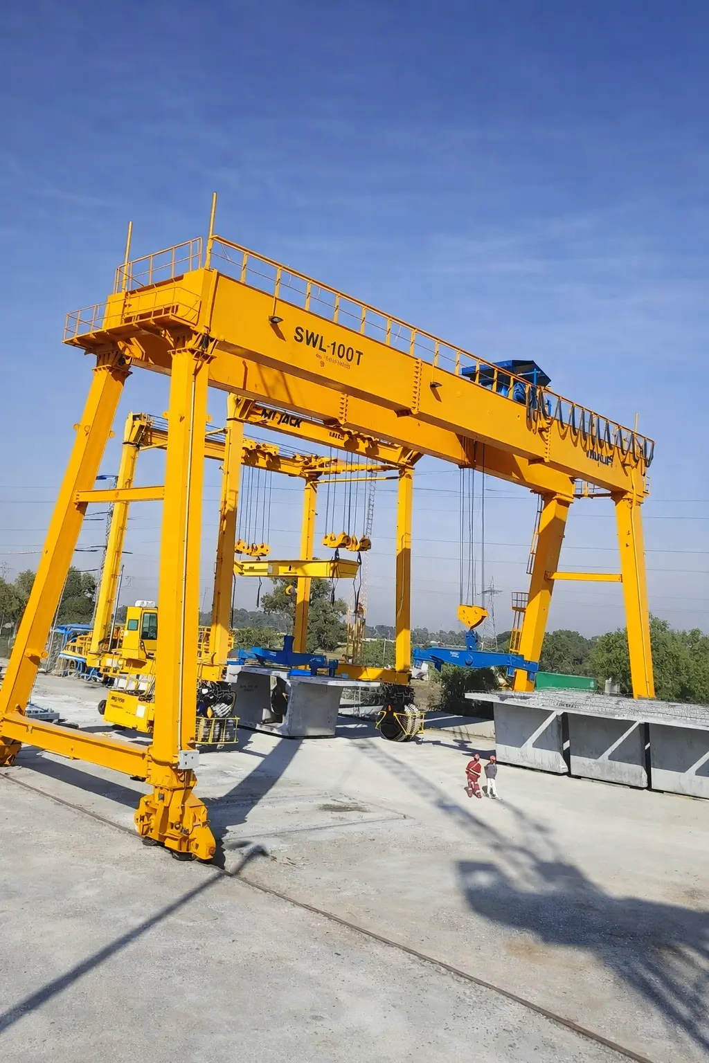 Grúa Pórtico - Puente